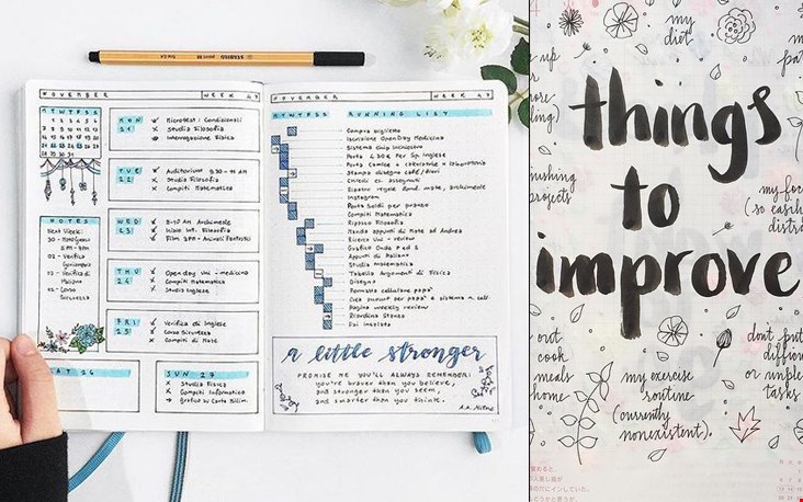 Met deze tips wordt je bullet journal (nog) beter Met deze tips wordt je bullet journal (nog) beter
